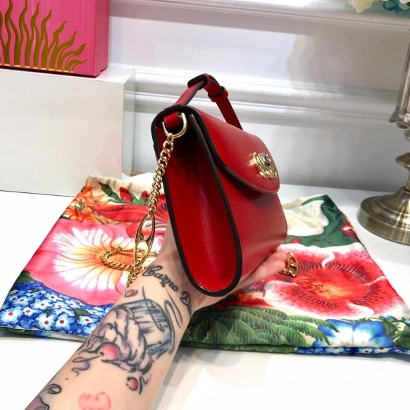 Firstbag ru smooth bag Gucci shoulder leather Zumi small 0715